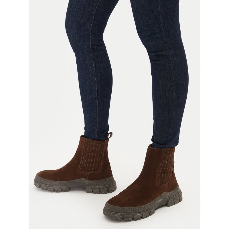 Klassische Stiefeletten Weekend Max Mara Genepi 24257960556 Braun