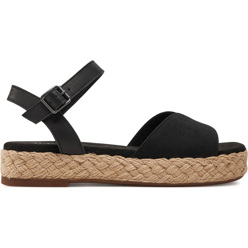 Espadrilles Toms Abby 10020814 Schwarz