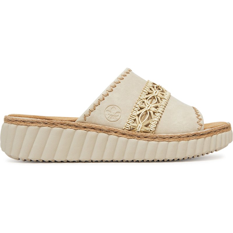 Pantoletten Rieker CEO-69278-60 Beige