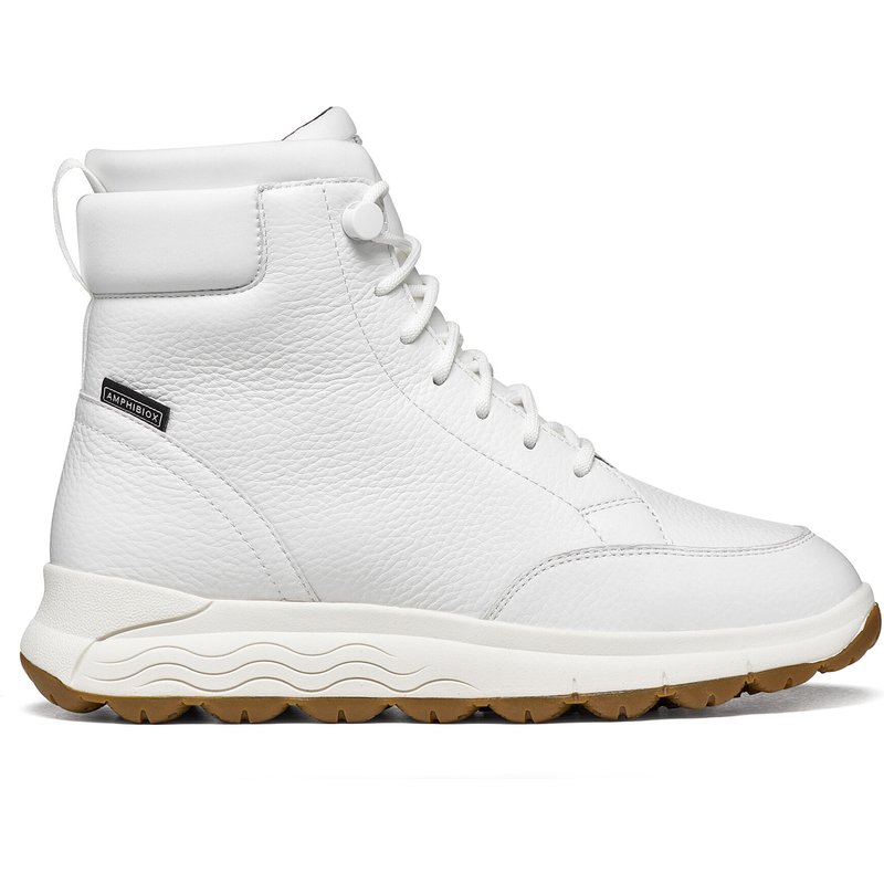 Schnürschuhe Geox D Spherica 4X4 B Abx D6626B 4611 C1000 Weiß