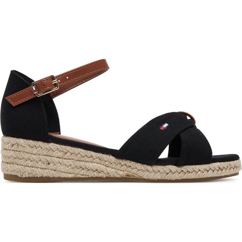 Espadrilles Tommy Hilfiger T3A7-33801-0048 M Schwarz