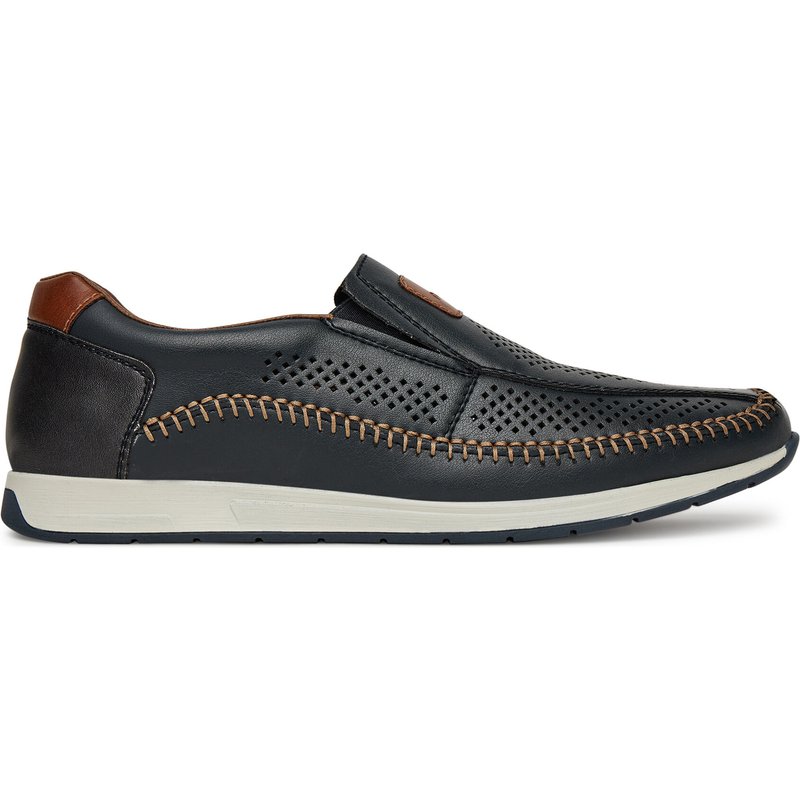 Halbschuhe Rieker 11950-14 Dunkelblau