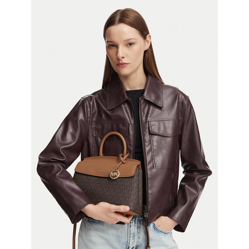 Handtasche MICHAEL Michael Kors Landry 30T6GX7S1B Braun