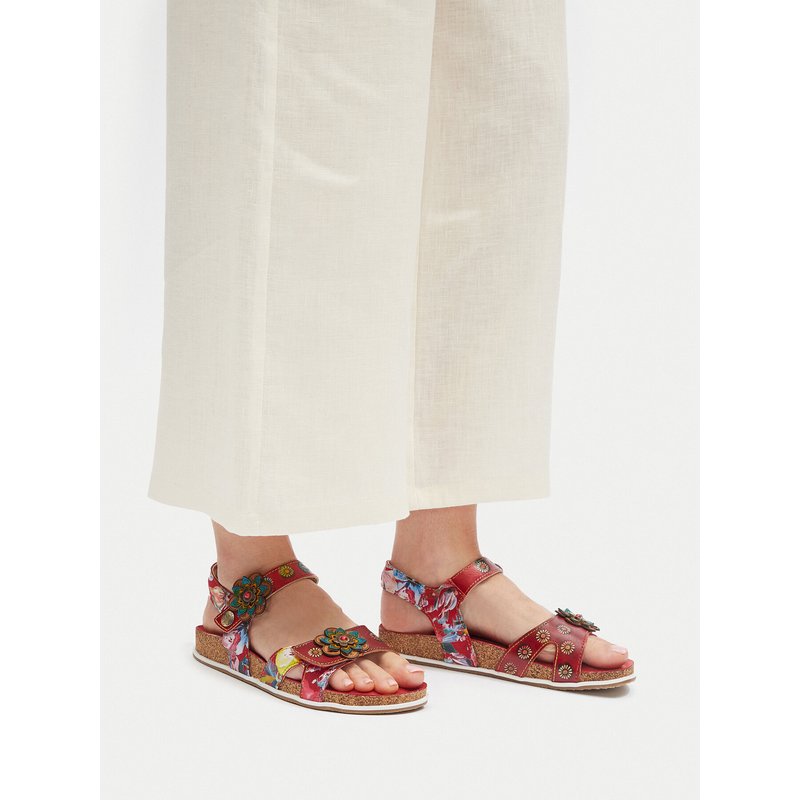 Sandalen Laura Vita Brcyano 12 Rot