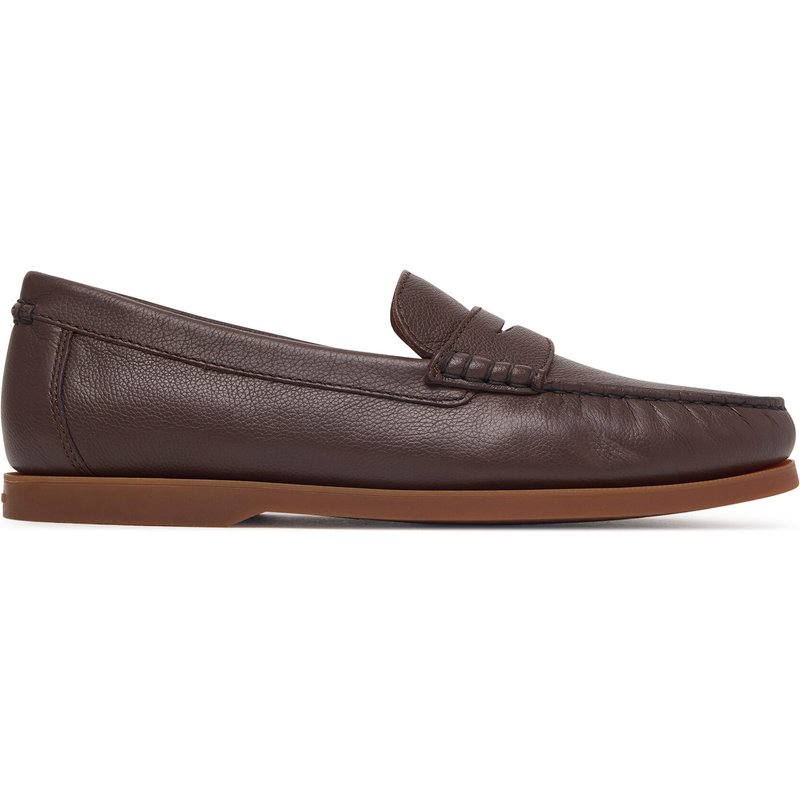 Mokassins Polo Ralph Lauren Merton Penny 803P15850002 Dunkelbraun
