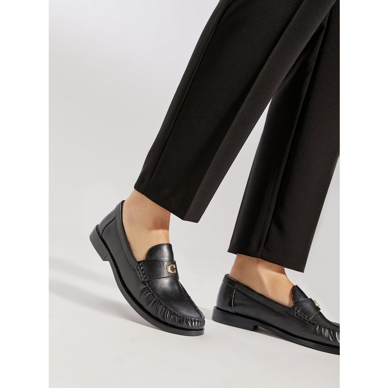 Mokassins Coach Jolene Lthr Loafer CK017 Schwarz
