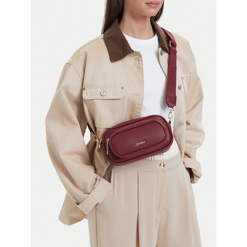 Handtasche JENNY CWBEO-JNY-M-001-10 Dunkelrot