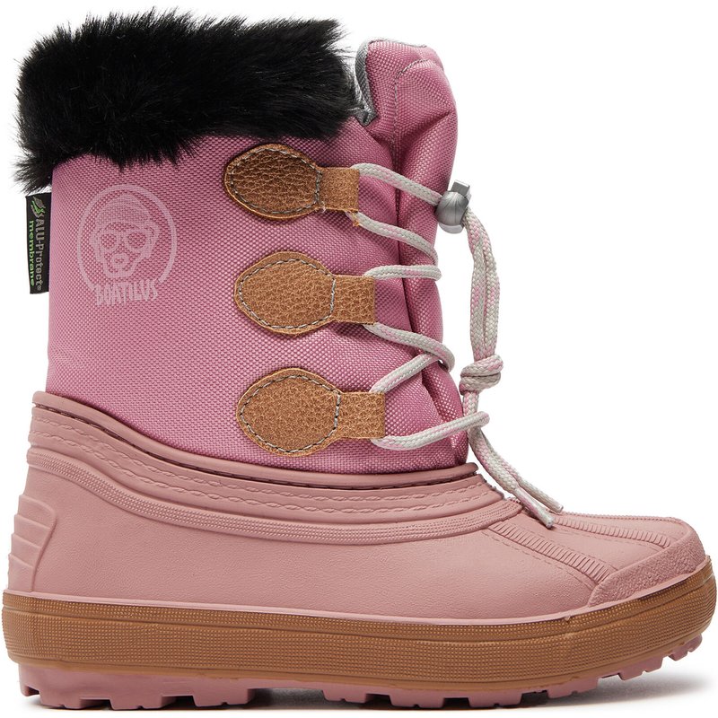 Schneeschuhe Boatilus Nippy 02 Sint. Leather Boot NN02 VAR.42MR Rosa