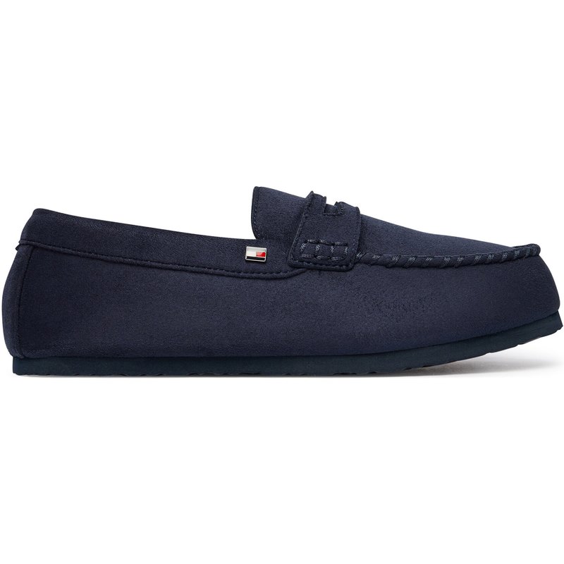 Hausschuhe Tommy Hilfiger Hilfiger Driver House Shoe FM0FM06012 Dunkelblau