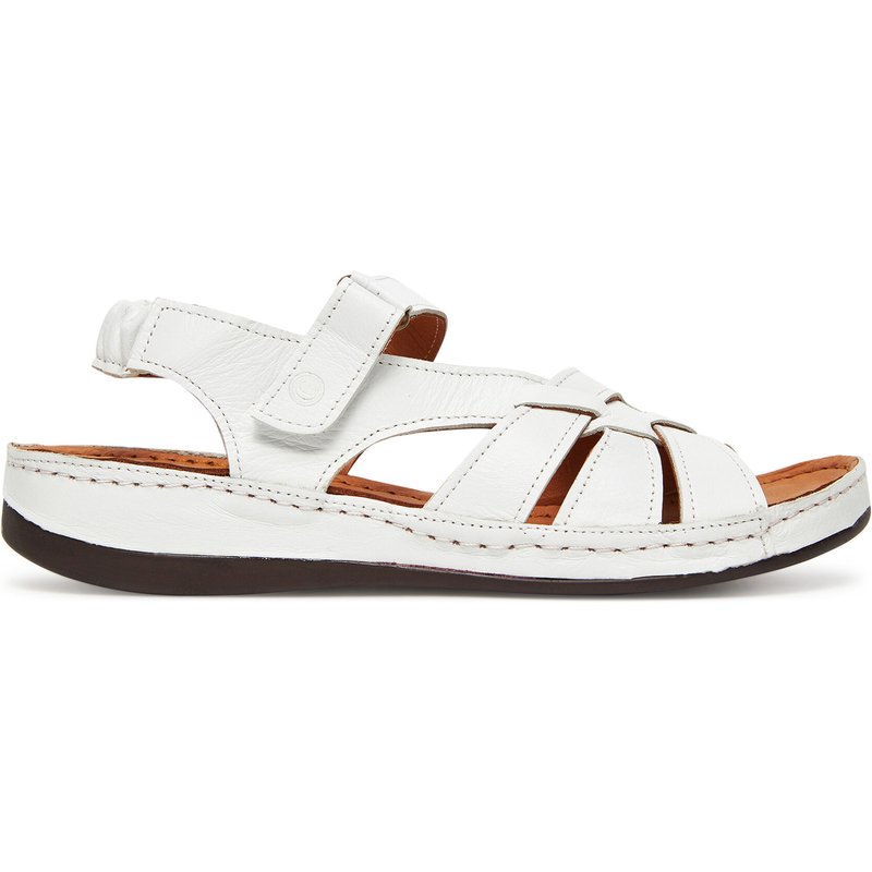 Sandalen Comfortabel 710215-03 Weiß