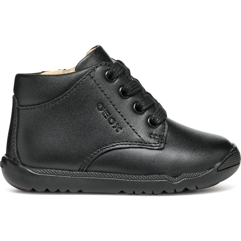 Schnürschuhe Geox B Macchia Boy B464NA 08554 C9999 Schwarz