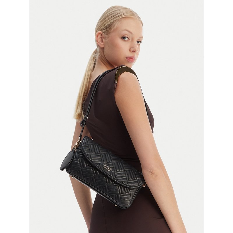 Handtasche Guess Sally HWQG99 21210 Schwarz