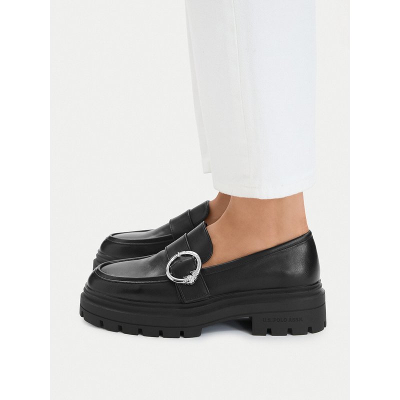Slipper U.S. Polo Assn. EO-SVETA001W/GY1 Schwarz