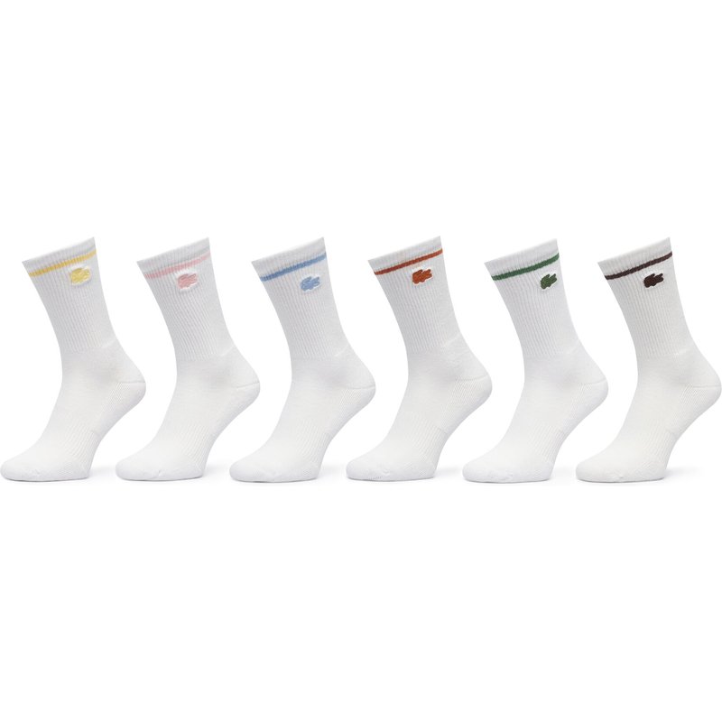 Lange Socken Lacoste RA9188 Weiß