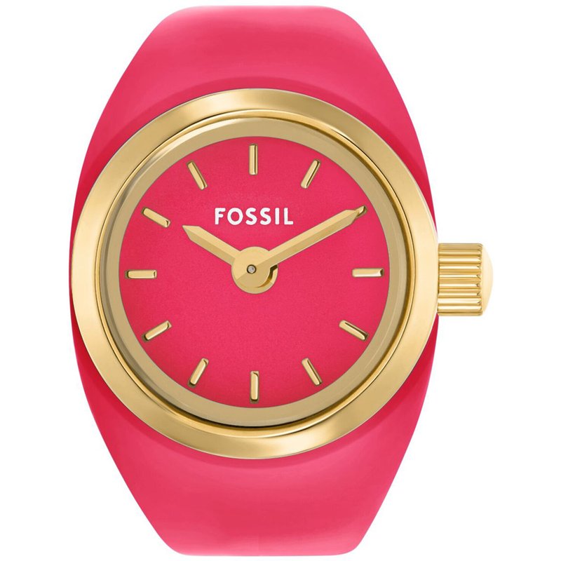 Uhr Fossil Watch Ring ES5414 Rosa