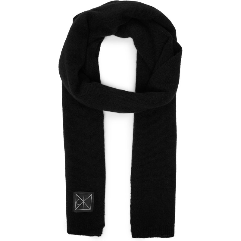 Schal Calvin Klein Emblem LV04D8014G Schwarz