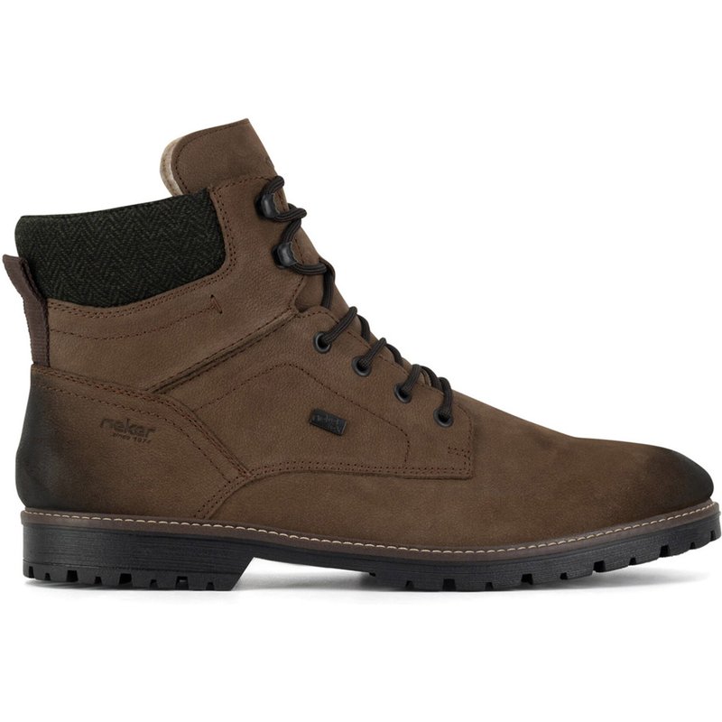 Schnürschuhe Rieker F3612-24 Beige