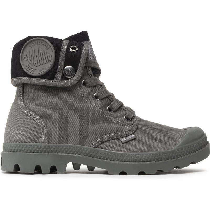 Schnürstiefeletten Palladium Baggy 92353-029-M Grau
