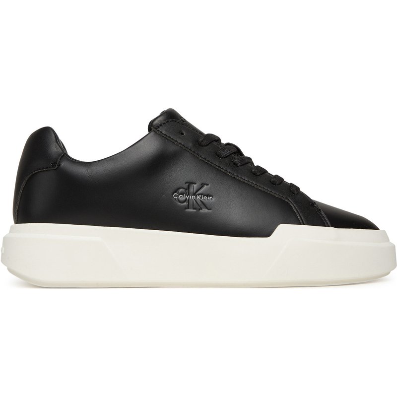 Sneakers Calvin Klein Chunky Cupsole Laceup Lth Wn YW0YW01947 Schwarz