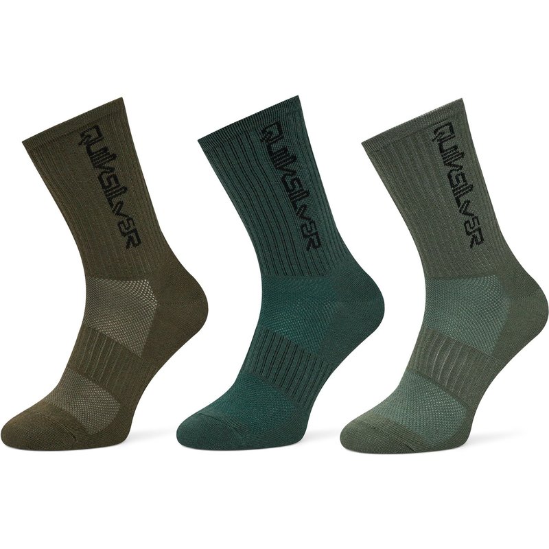 Lange Socken Quiksilver AS_QUIKSILVER_100W_SS25 (3-PACK) Khakifarben