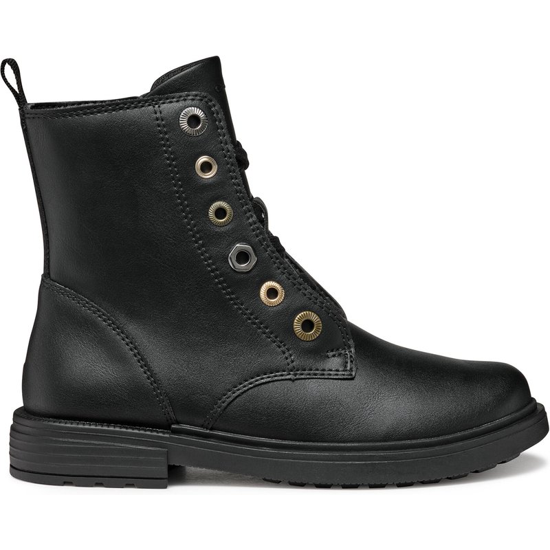 Stiefeletten Geox J Eclair J569QP 000BC C9999 S Schwarz