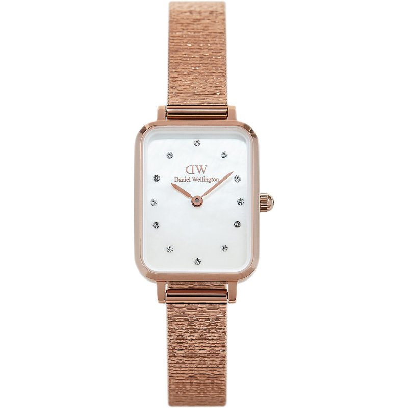 Uhr Daniel Wellington Quadro Lumine Pressed Piano DW00100578 Goldfarben