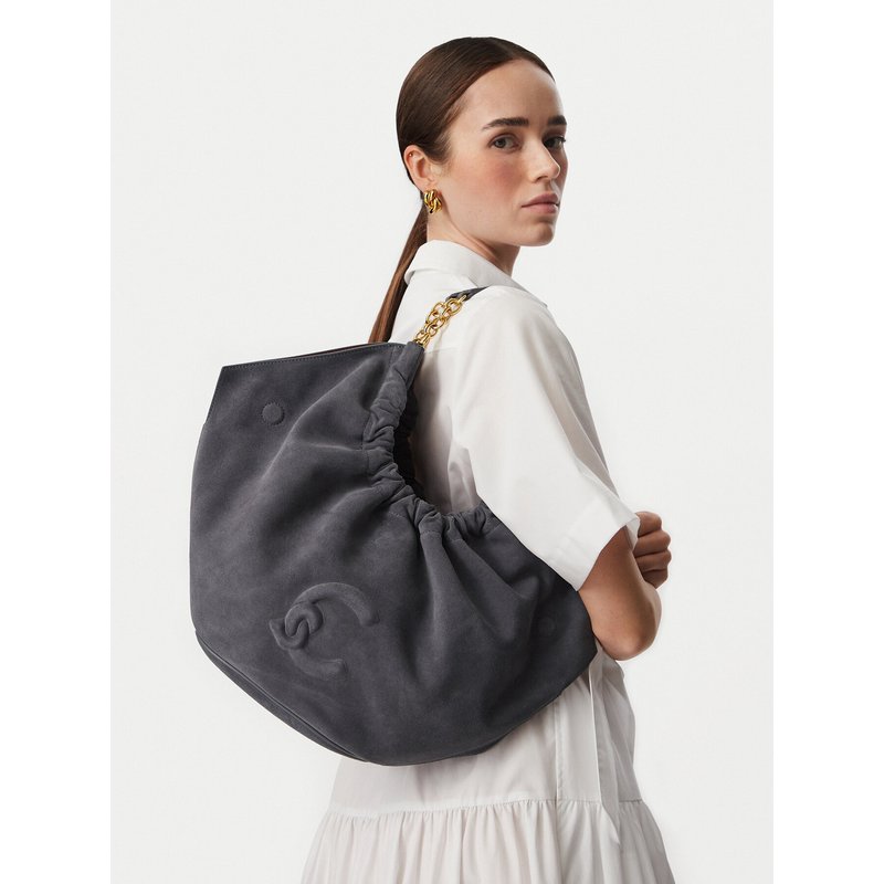 Handtasche Coccinelle V5G Coccinellesmash Suede Bim E1 V5G 11 02 01 Grau