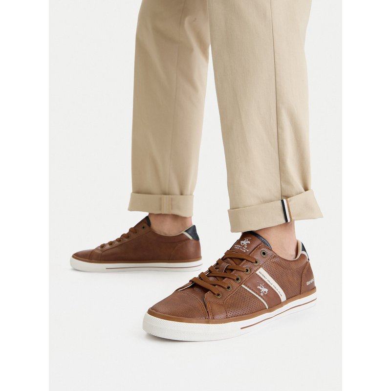Sneakers Beverly Hills Polo Club CEO-FRISCO-01 Braun