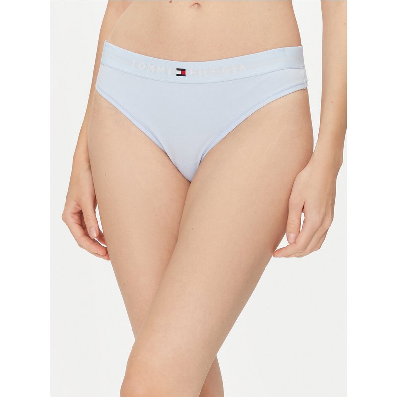 Tommy Hilfiger Stringtanga UW0UW04146 Himmelblau