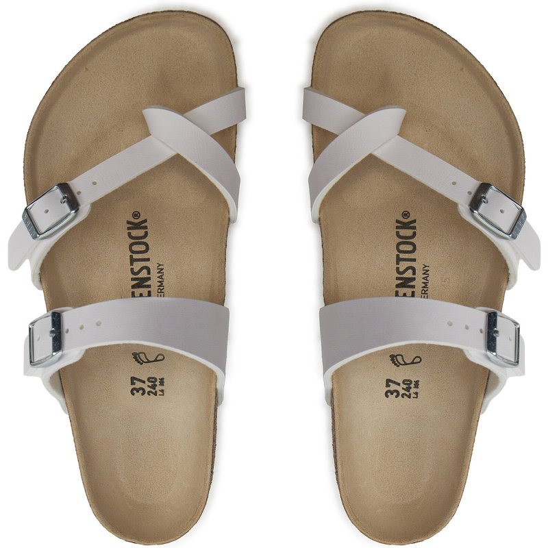 Zehentrenner Birkenstock Mayari 0071051 Weiß