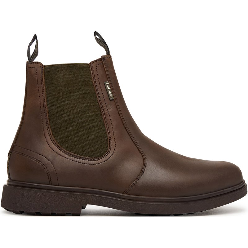 Klassische Stiefeletten Barbour Hae Chelsea Boot MFO0815BR99 Dunkelbraun