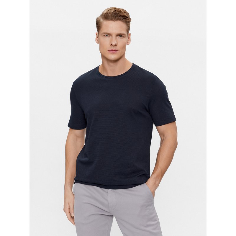 Boss T-Shirt Tiburt 240 50452680 Dunkelblau Regular Fit
