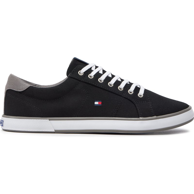 Sneakers aus Stoff Tommy Hilfiger Harlow 1D FM0FM00596 Schwarz