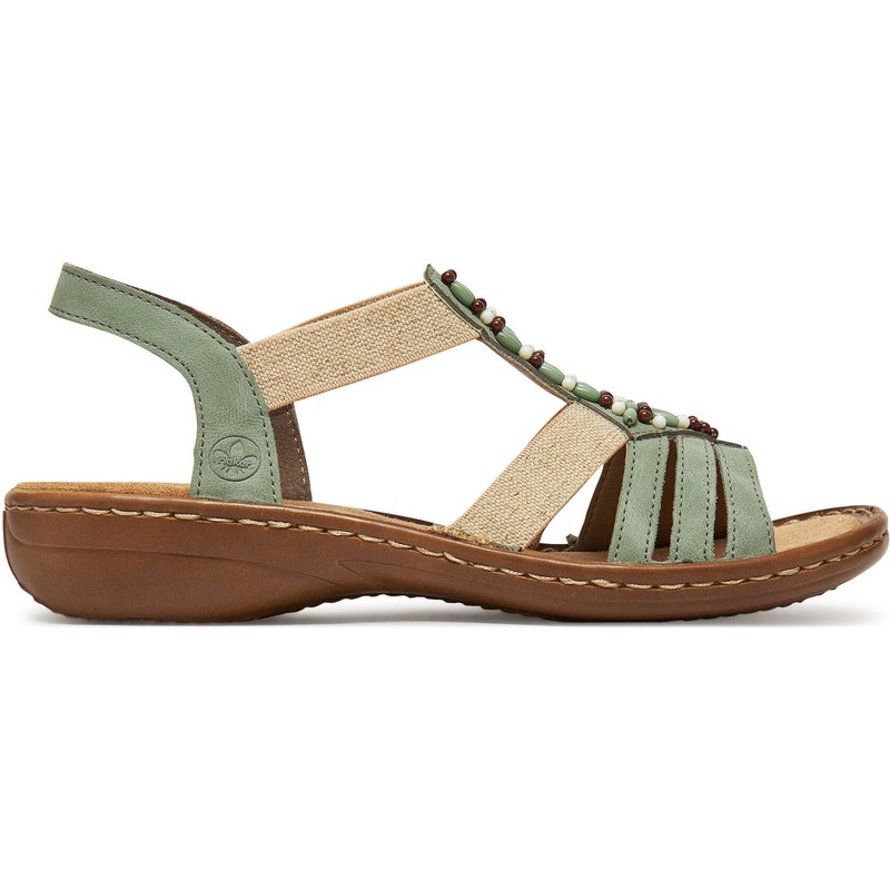 Sandalen Rieker 60851-52 Grün