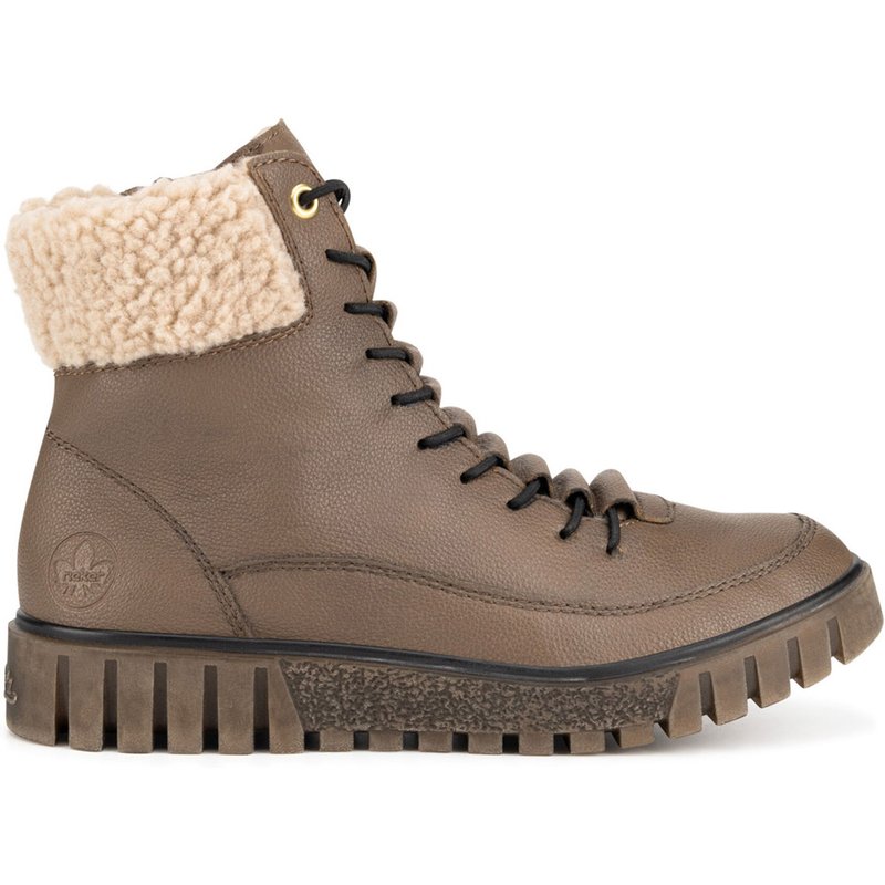 Schnürschuhe Rieker Y3465-24 Beige