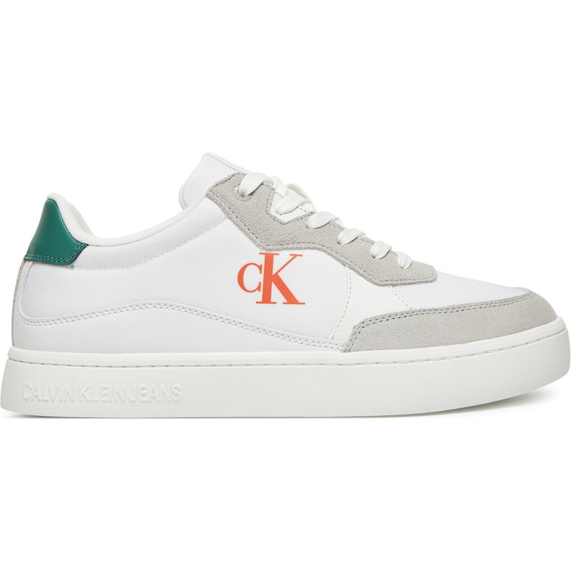 Sneakers Calvin Klein Jeans Classic Cupsole Mg Nylon Mix YM0YM01304 Weiß
