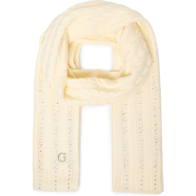 Schal Guess AW5384 POL03 Weiß