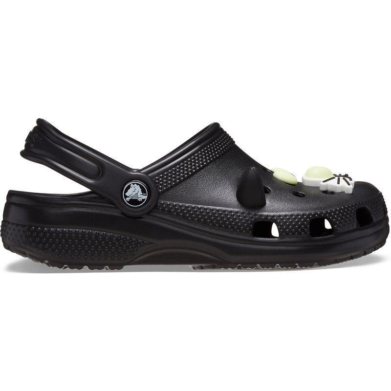 Pantoletten Crocs Classic Glow Black Cat Clog K 210387 Schwarz
