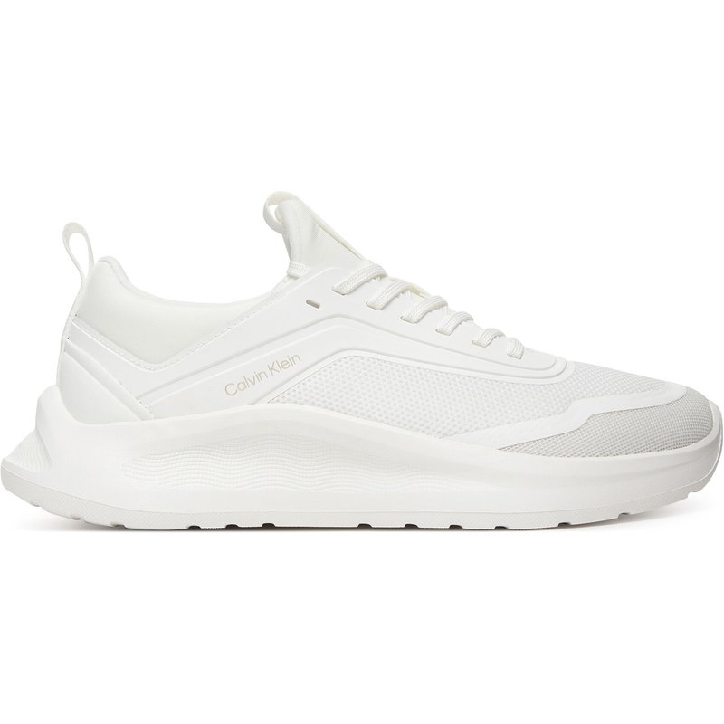 Sneakers Calvin Klein Light Eva Run Sock Mesh HW0HW03023 Weiß