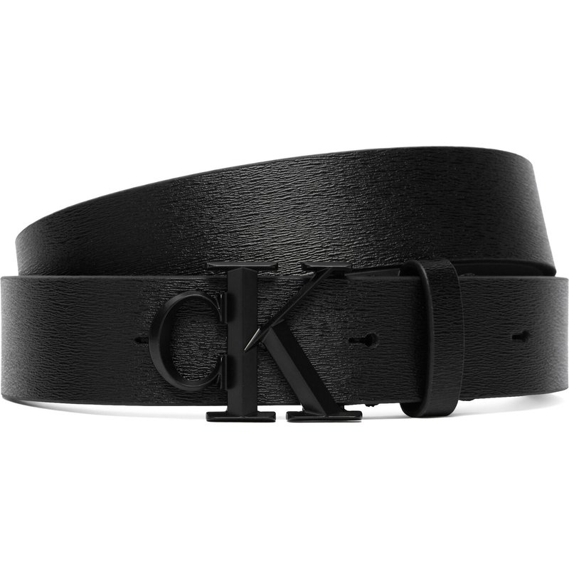 Gürtel Calvin Klein Ck Faceted Buckle 32Mm LV04D7173G Schwarz