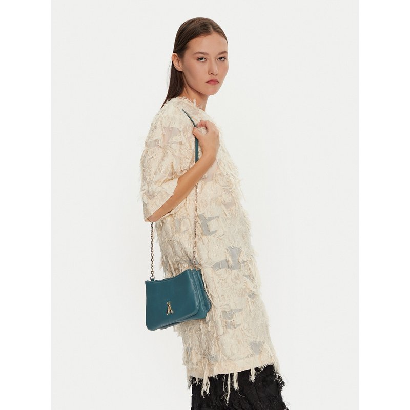 Handtasche Patrizia Pepe 2B0103/L133-G592 Türkisfarben