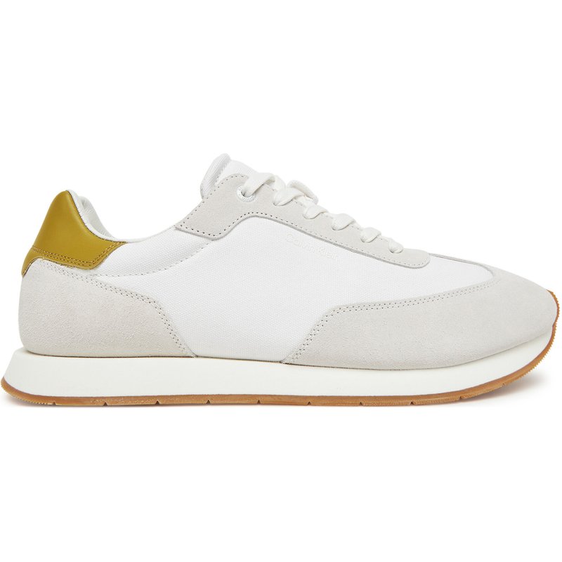 Sneakers Calvin Klein Low Prof Runn Laceup Cv Mix HM0HM01723 Weiß