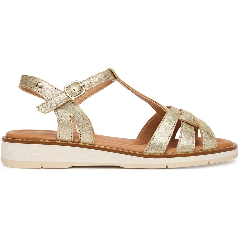 Sandalen Pikolinos Roquetas W9B-0789Cl Goldfarben