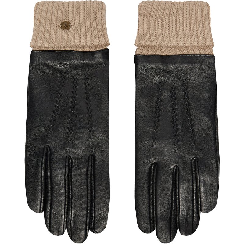 Damenhandschuhe EMU Australia Loch Gloves W7016 Schwarz