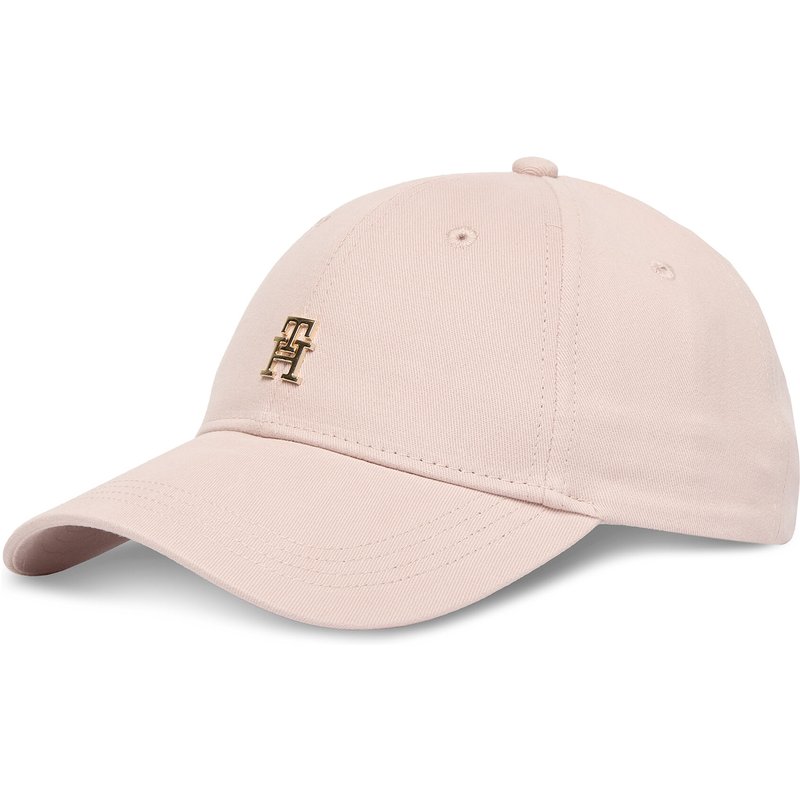 Cap Tommy Hilfiger Th Elevated Chic Cap AW0AW17631 Rosa