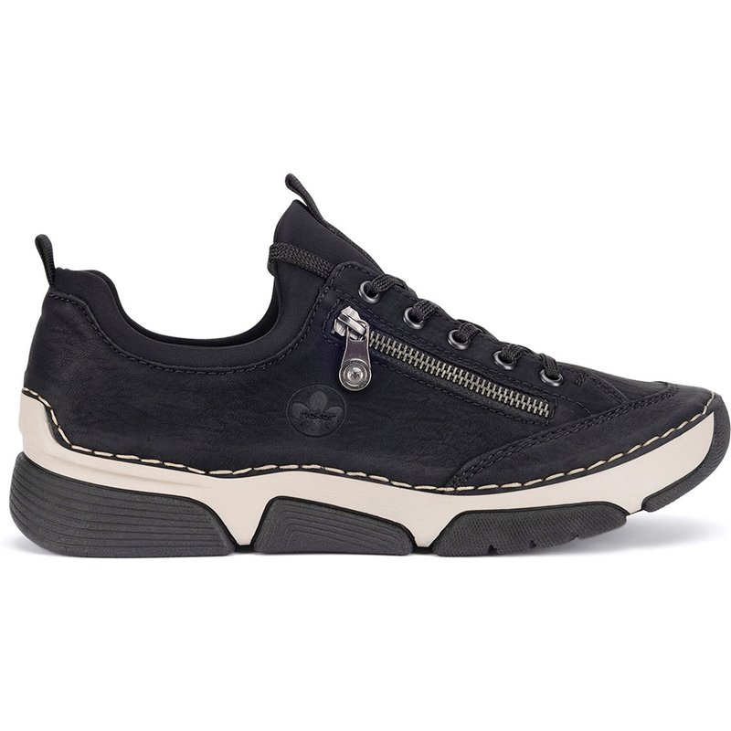 Halbschuhe Rieker 45973-00 Schwarz
