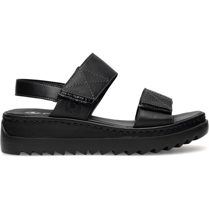 Sandalen Rieker V4475-00 Schwarz
