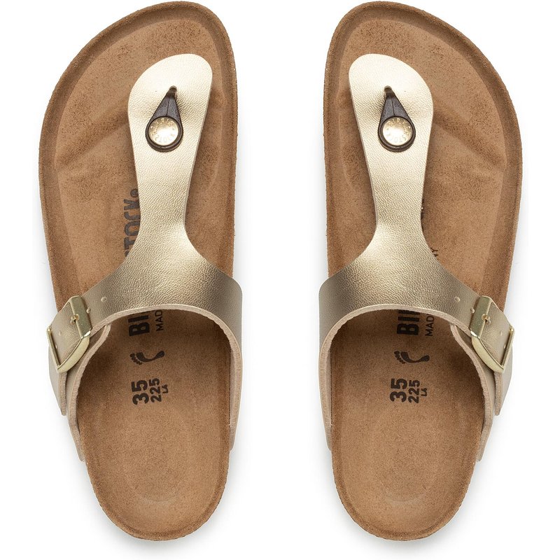 Zehentrenner Birkenstock Gizeh Bs 1016109 Goldfarben