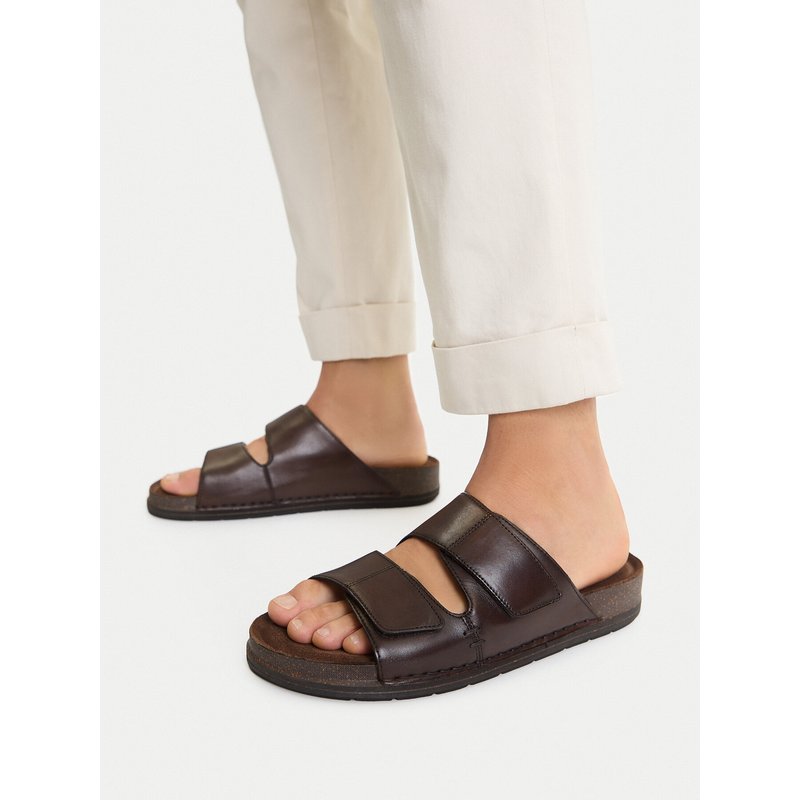 Pantoletten Lasocki CEO-BLAKE-05 MB Braun