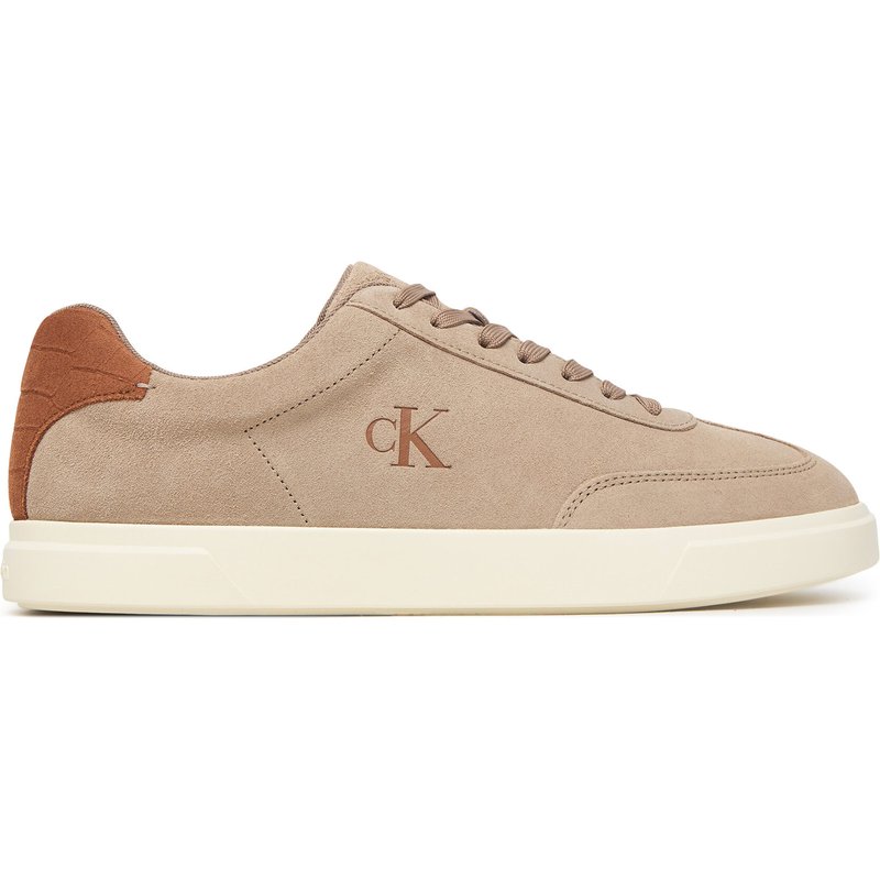 Sneakers Calvin Klein Low Prof Cupsole Laceup Croc Bt HM0HM02285 Beige